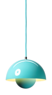 BRIGHT – &Tradition Flowerpot pendant in mint, £179.00 from Rume
