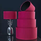 Graham & Green Hot Pink and Black cotton shades, from £42.00